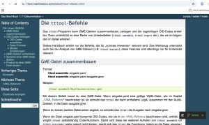 tttool - Kommandozeilentool